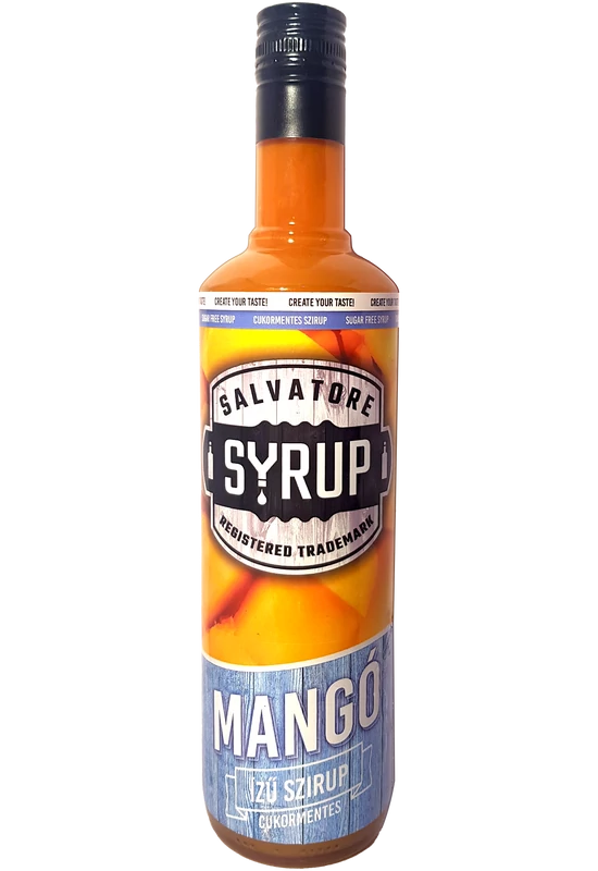 Salvatore Syrup Cukormentes Mangó szirup 4l