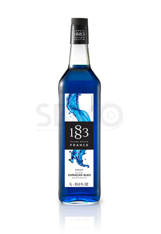 1883 Szirup 1l Blue Curacao