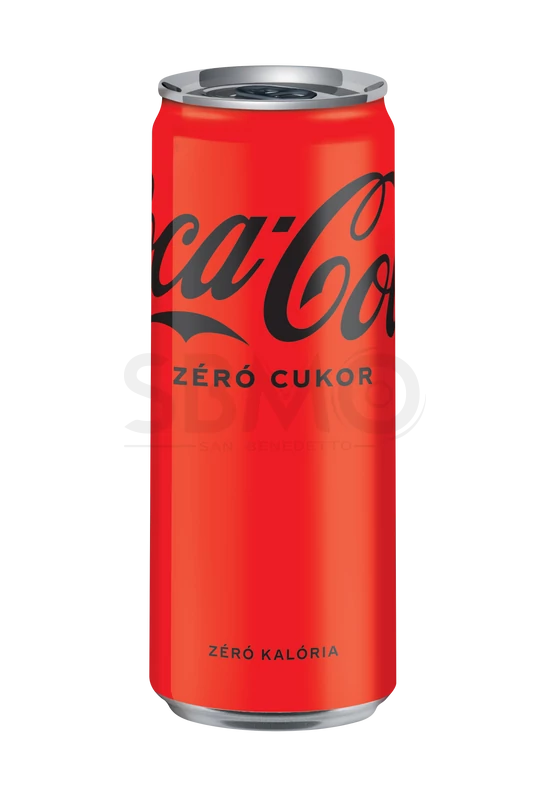 Coca Cola ZERO dobozos 330 ml (0,33 L) cukor mentes  Szénsavas Üdítőital