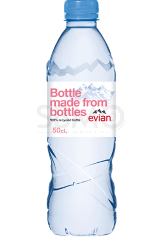 EVIAN Szénsavmentes Ásványvíz Forrásvíz 500ml (0,5 L) Eau Minerale Naturelle