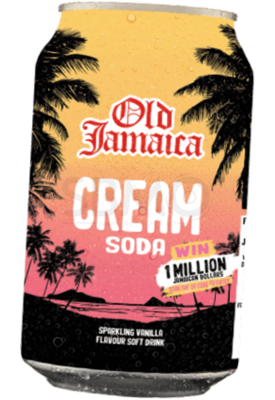 Old Jamaica Cream Soda Dobozos Alkoholmentes szénsavas üdítő 0,33 L