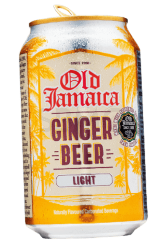 Old Jamaica Ginger Beer Light Dobozos Alkoholmentes Cukormentes Gyömbérsör 0,33 L