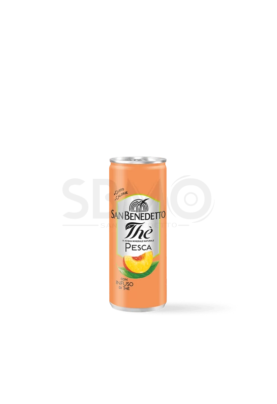 San Benedetto Ice Tea Barack 330ml (0,33 L) DOBOZOS ("Slim") Üdítőital