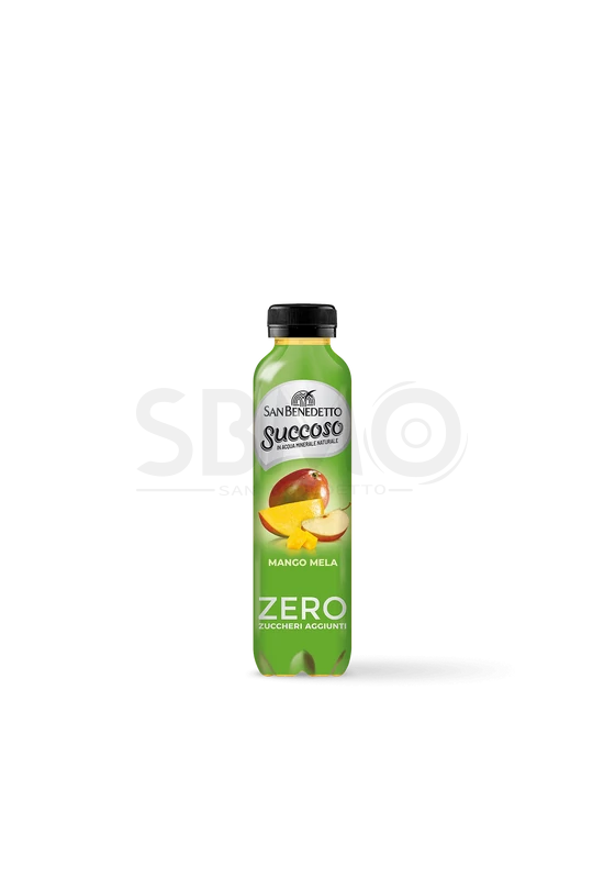 San Benedetto Succoso ZERO Cukormentes Mango Mela, Mangó 400ml (0,4 L) Szénsavmentes Üdítőital