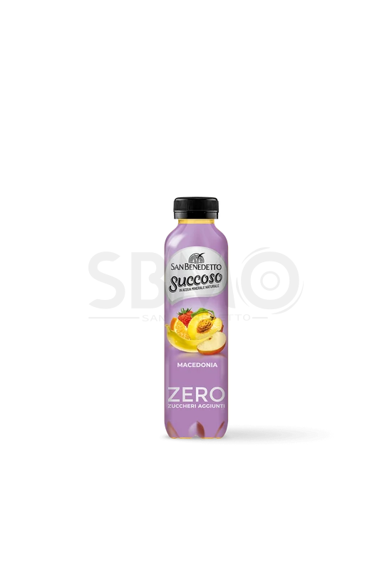 San Benedetto Succoso ZERO Macedonia Cukormentes  400ml (0,4 L) Szénsavmentes Üdítőital