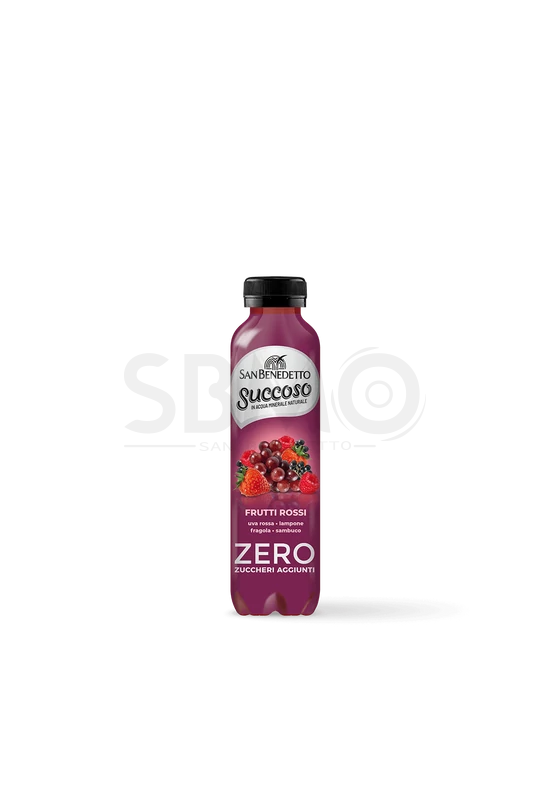 San Benedetto Succoso ZERO Cukormentes Frutti Rossi Vörös gyümölcsös 400ml (0,4 L) Szénsavmentes Üdítőital
