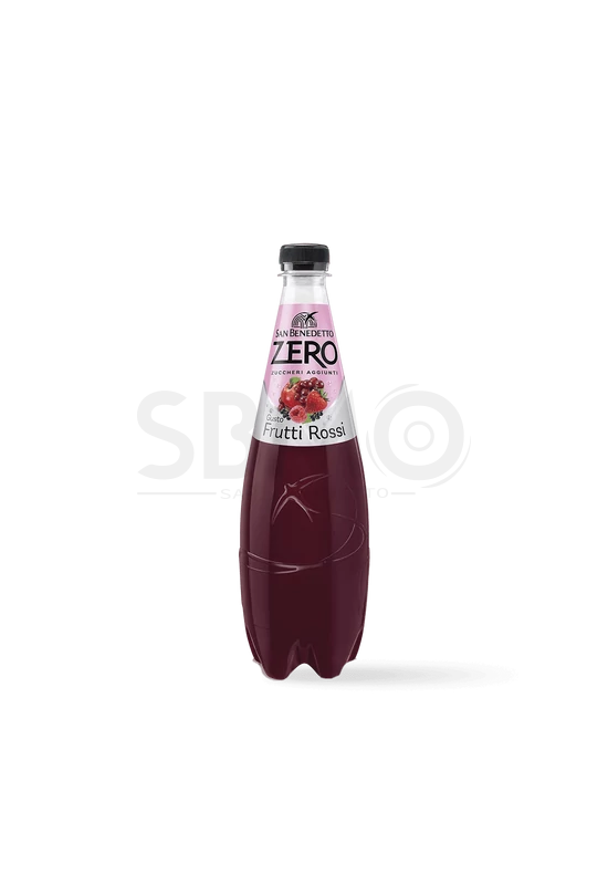 San Benedetto ZERO Cukormentes Szénsavas Üdítőital 750ml (0,75 L) Frutti Rossi Erdei Gyümölcs Vörös Gyümölcs