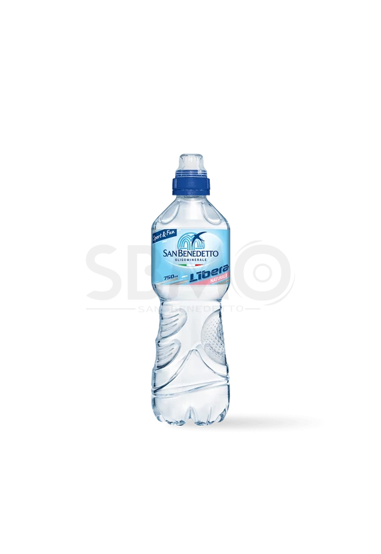 San Benedetto Libera Sportkupakos Szénsavmentes Ásványvíz Forrásvíz 750ml (0,75 L) Naturale