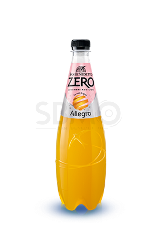 San Benedetto ZERO Cukormentes Szénsavas Üdítőital 750ml (0,75 L) Aranciata Narancs