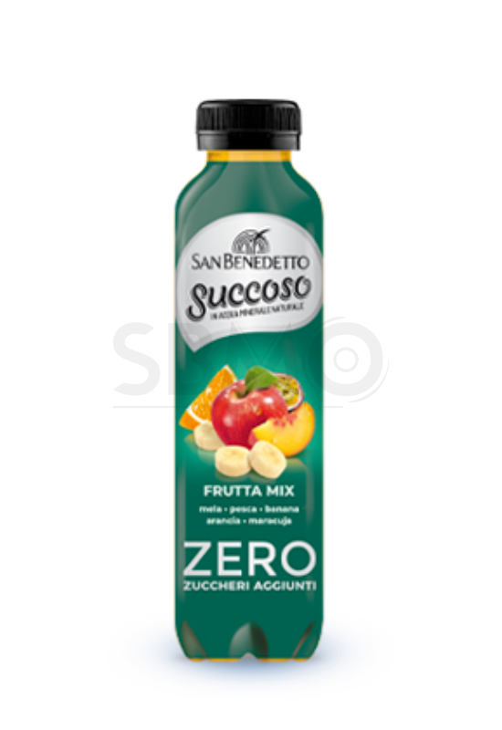 San Benedetto Succoso ZERO Cukormentes Frutta Mix Vegyes gyümölcsös 400ml (0,4 L) Szénsavmentes Üdítőital