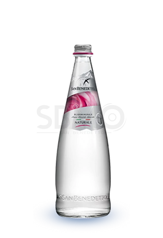 San Benedetto Szénsavmentes Üveges Ásványvíz Forrásvíz Üvegben 750ml (0,75 L) (Gasztro)
