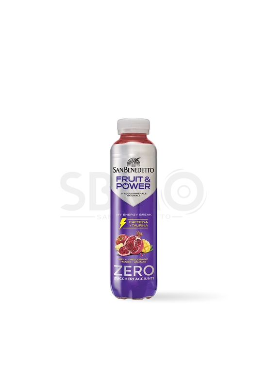 San Benedetto Fruit Power Zero 400 ml ( 0,4 l) szénsavmentes vitaminos gyümölcsös energia ital