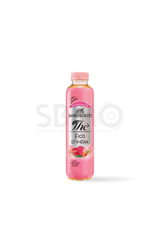 San Benedetto Le Specialite Prickly Pear Fico D'India Kaktuszfüge 400ml (0,4 L) Szénsavmentes Ice Tea üdítőital