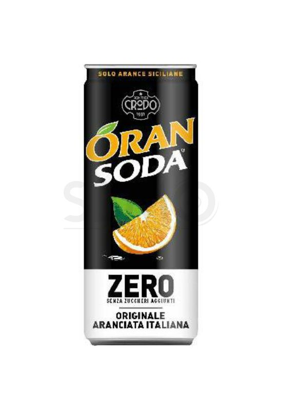 OranSODA ZERO 330 ml (0,33 L) Dobozos Szénsavas narancsos Üdítőital Cukormentes