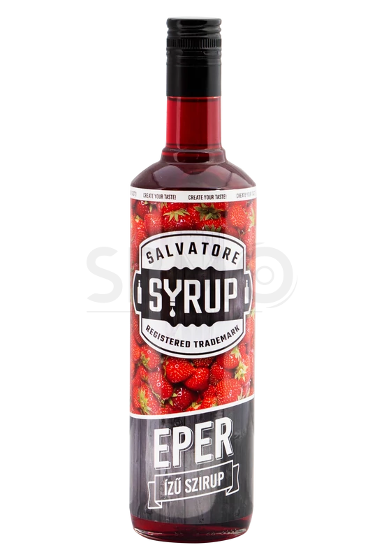 Salvatore Syrup Eper szirup 4l