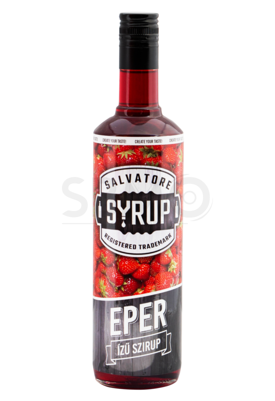 Salvatore Syrup Eper szirup 0,7l
