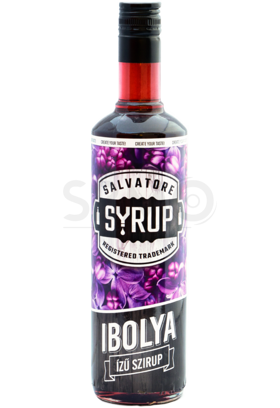 Salvatore Syrup Ibolya szirup 0,7l