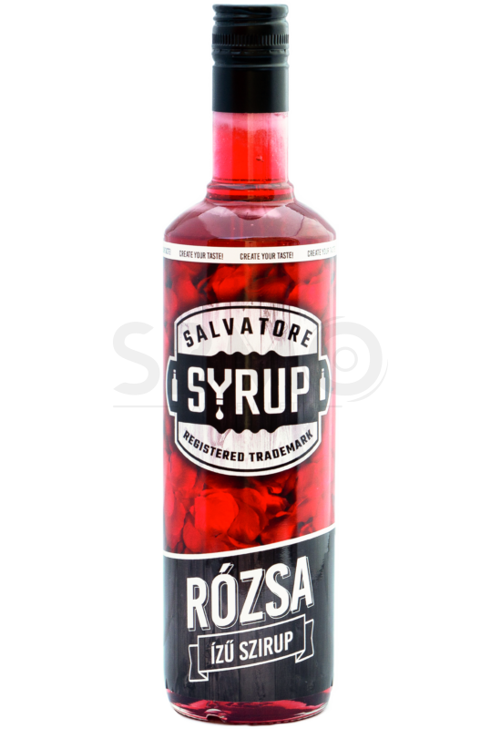Salvatore Syrup Rózsa szirup 0,7l