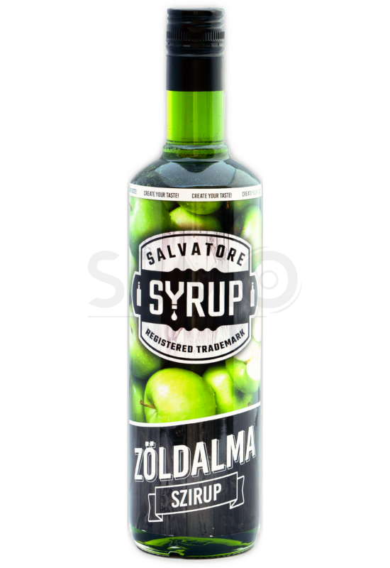 Salvatore Syrup Zöldalma szirup 0,7l