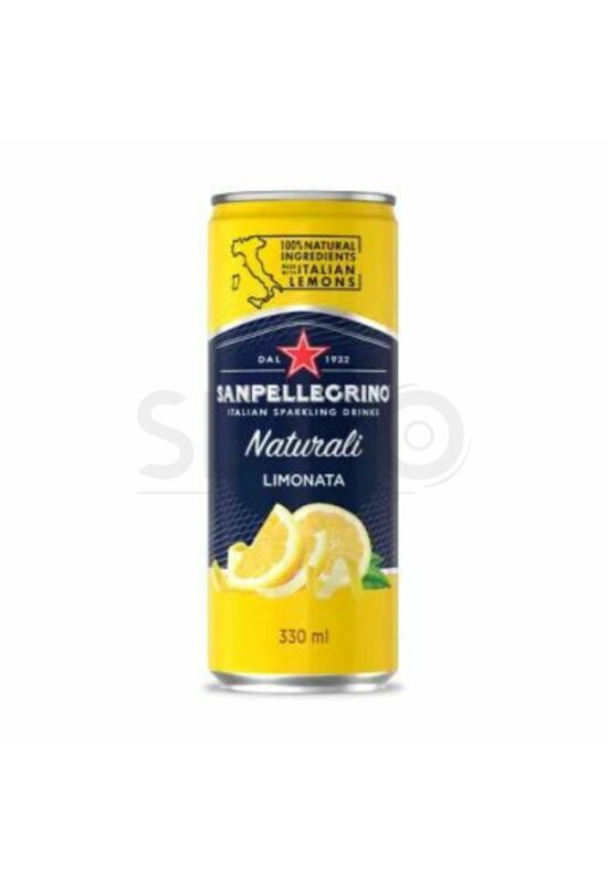 San Pellegrino Naturali Limonata 330 ml (0,33 L) Dobozos Szénsavas Citromos Üdítőital