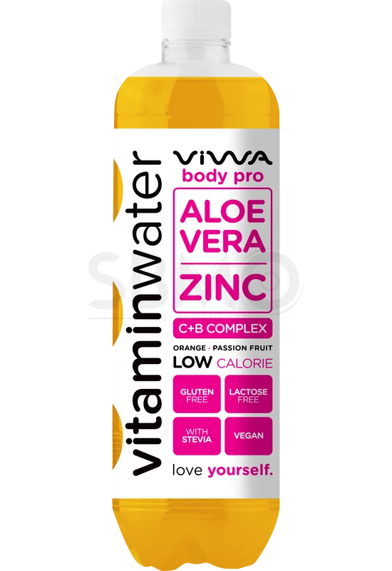 VIWA Vitaminwater 600ml (0,6l)  Body Pro Szénsavmentes Üdítőital