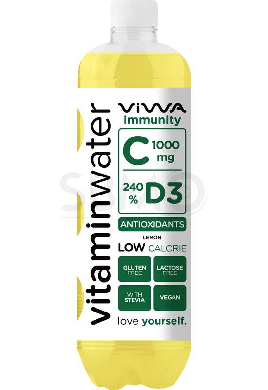 VIWA Vitaminwater 600ml (0,6l) C-1000 Immunity Szénsavmentes Üdítőital