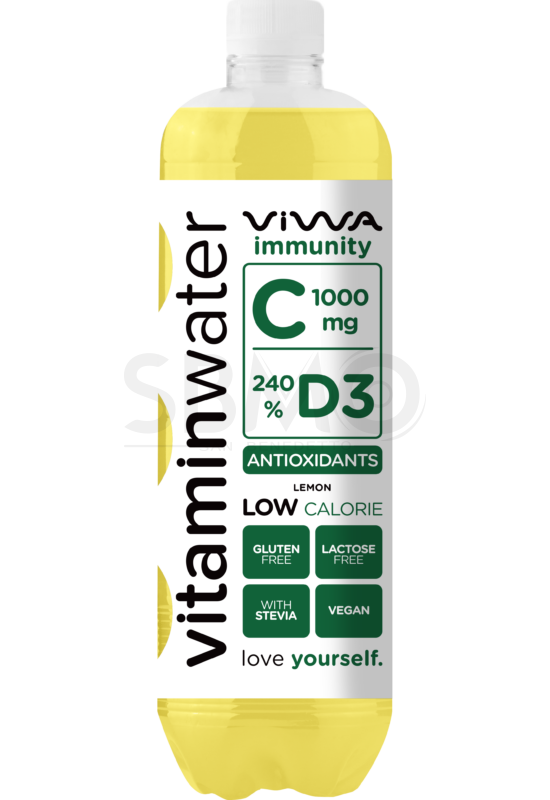 VIWA Vitaminwater 600ml (0,6l) C-1000 Immunity Szénsavmentes Üdítőital