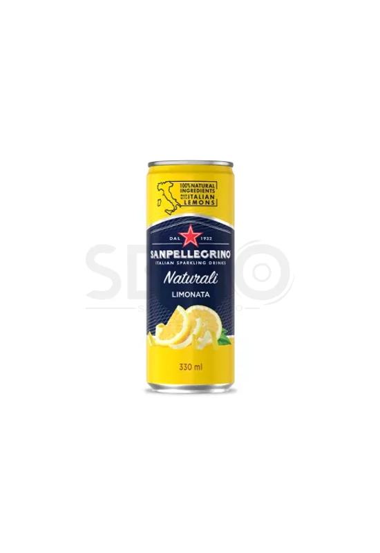 San Pellegrino Naturali Limonata 330 ml (0,33 L) Dobozos Szénsavas Citromos Üdítőital