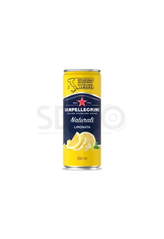 San Pellegrino Naturali Limonata 330 ml (0,33 L) Dobozos Szénsavas Citromos Üdítőital