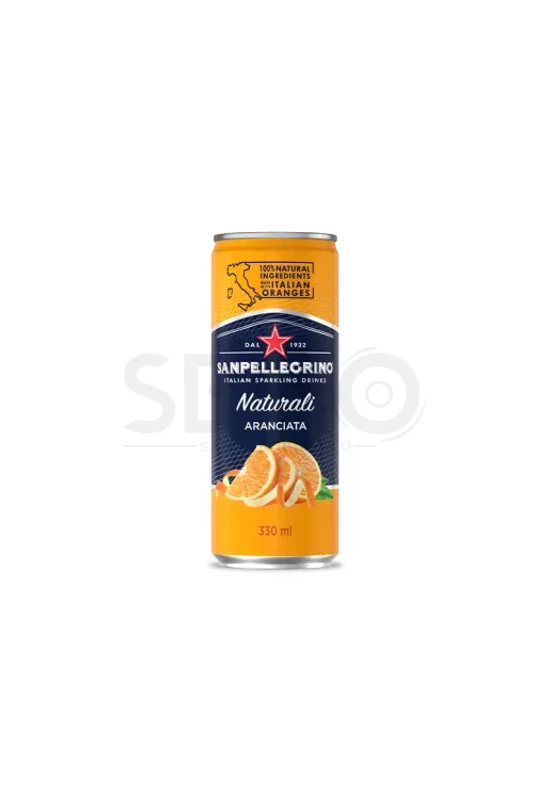 San Pellegrino Naturali Aranciata 330 ml (0,33 L) Dobozos Szénsavas Narancsos Üdítőital