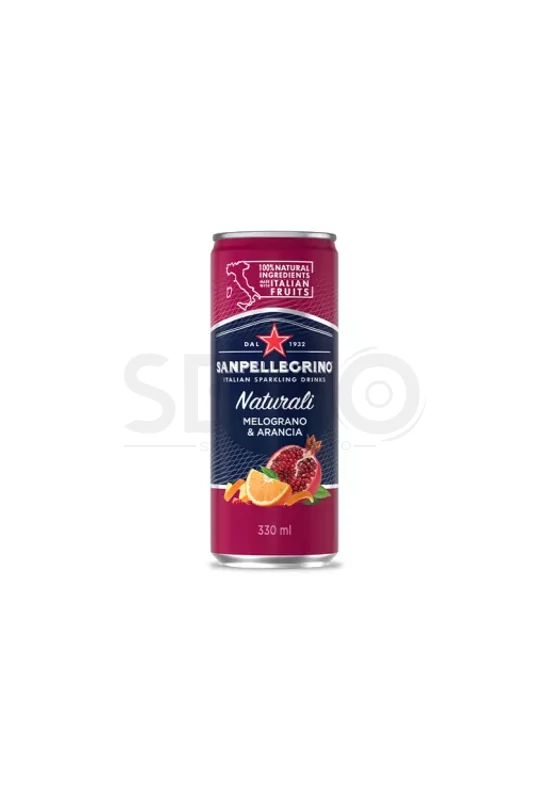 San Pellegrino Naturali Melograno 330 ml (0,33 L) Dobozos Szénsavas gránátalmás Üdítőital