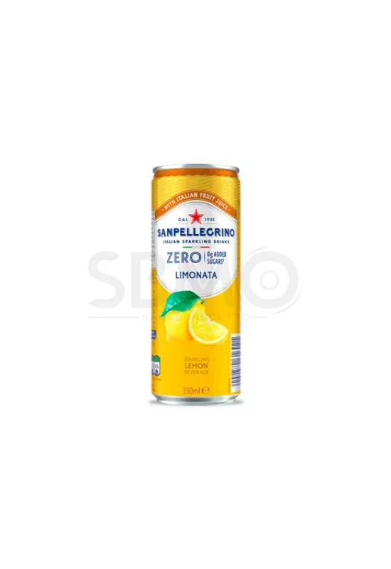 San Pellegrino Naturali Limonata ZERO 330 ml (0,33 L) Dobozos Szénsavas citromos cukormentes Üdítőital